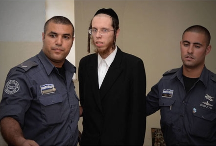 2012.06.04 – Khareidi  Khananya Rabinovitz spit at two women he claimed were not dressed modestly